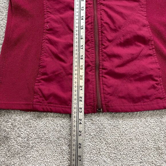 Columbia Jacket Womens Small Pink Magenta Soft Fleece Full Zip Hiking Outdoor - Picture 6 of 16